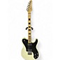 Used Schecter Guitar Research Diamond Series PT Black and White Solid Body Electric Guitar thumbnail
