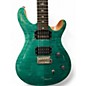 Used PRS SE Custom 24 Turquoise Solid Body Electric Guitar