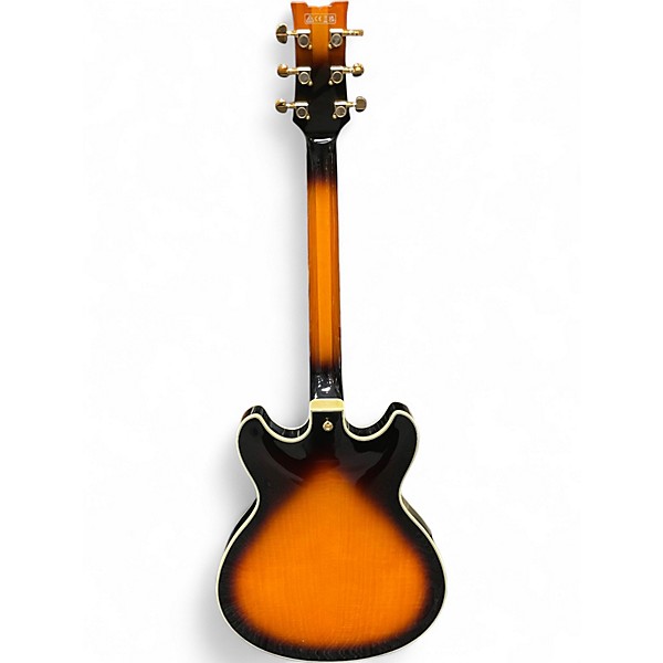 Used Ibanez JSM10 2 Color Sunburst Hollow Body Electric Guitar