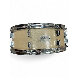 Used Yamaha 14in RYDEEN SNARE CHAMPAGNE SPARKLE Drum