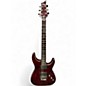 Used Schecter Guitar Research Hellraiser C1 Floyd Rose Black Cherry Solid Body Electric Guitar thumbnail