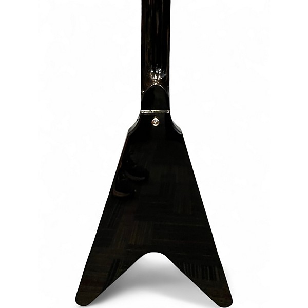 Used Epiphone Jimi Hendrix Love Drops Flying V Ebony Solid Body Electric Guitar