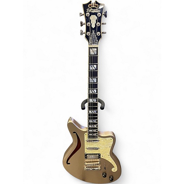Used D'Angelico Deluxe Bedford SH DESERT GOLD Hollow Body Electric Guitar