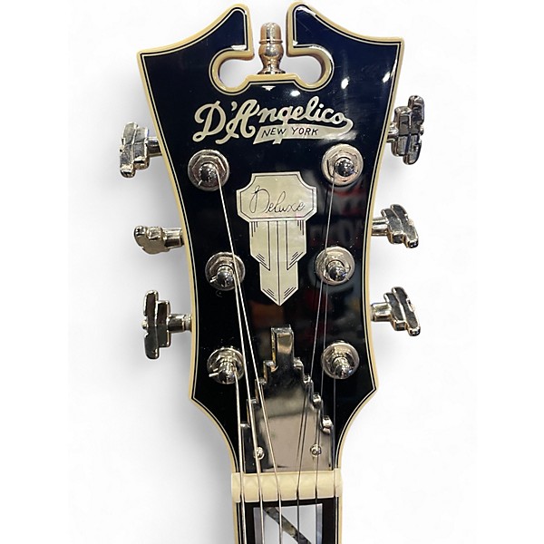 Used D'Angelico Deluxe Bedford SH DESERT GOLD Hollow Body Electric Guitar