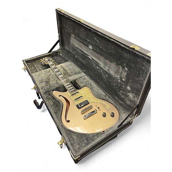 Used D'Angelico Deluxe Bedford SH DESERT GOLD Hollow Body Electric Guitar