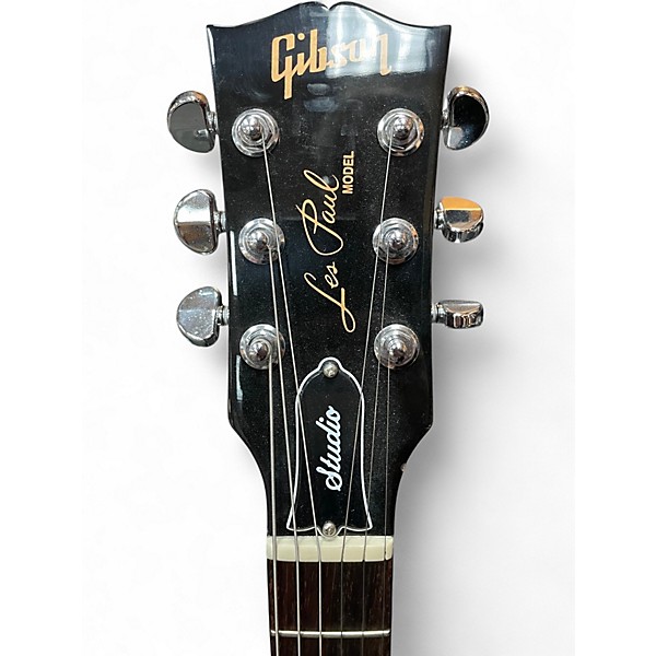 Used Gibson Les Paul Studio 2 Tone Sunburst Solid Body Electric Guitar