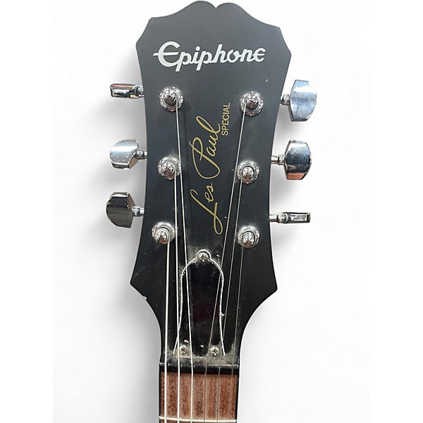 Used Epiphone Les Paul Special Black Solid Body Electric Guitar