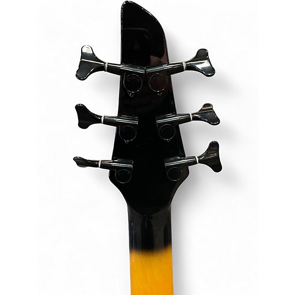 Used Carvin LB76 2 Tone Sunburst Electric Bass Guitar