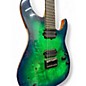 Used Schecter Guitar Research CR6 AQUABURST Solid Body Electric Guitar