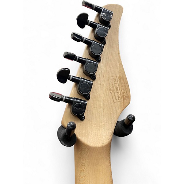 Used Schecter Guitar Research CR6 AQUABURST Solid Body Electric Guitar