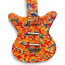 Used Danelectro DC-59 PAINTED Solid Body Electric Guitar