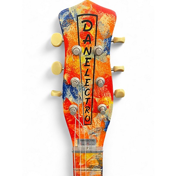 Used Danelectro DC-59 PAINTED Solid Body Electric Guitar