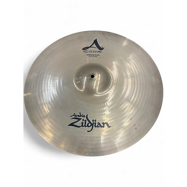 Used Zildjian 20in A Custom Medium Ride Cymbal