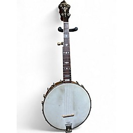 Used Triple X 5 String Resonator Natural Banjo