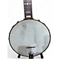 Used Triple X 5 String Resonator Natural Banjo