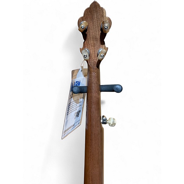 Used Triple X 5 String Resonator Natural Banjo