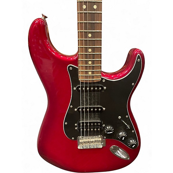 Used Fender Special Edition Player Stratocaster HSS Red Burst Solid Body Electric Guitar