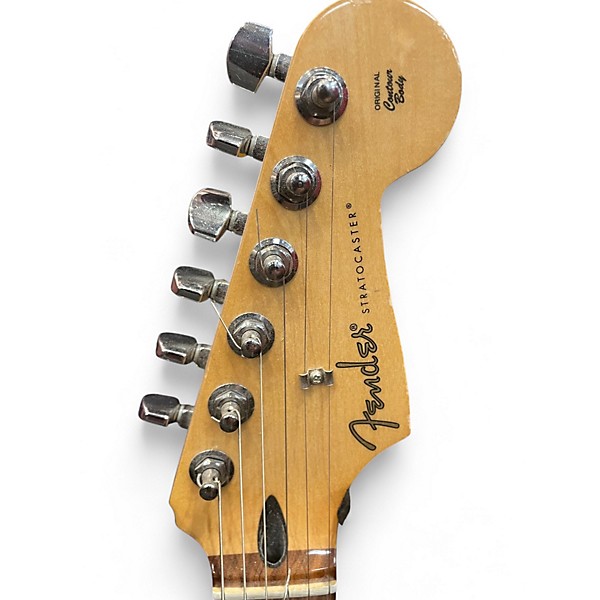 Used Fender Special Edition Player Stratocaster HSS Red Burst Solid Body Electric Guitar