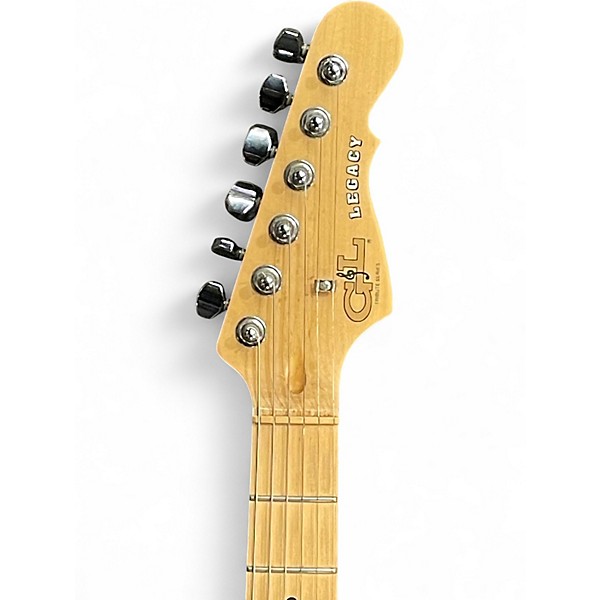 Used 2018 G&L Tribute Legacy Black Solid Body Electric Guitar