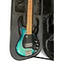 Used Ernie Ball Music Man StingRay 5 Special H green/blue Electric Bass Guitar