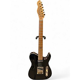 Used Chapman ML3 Pro Traditional Metallic Black Solid Body Electric Guitar
