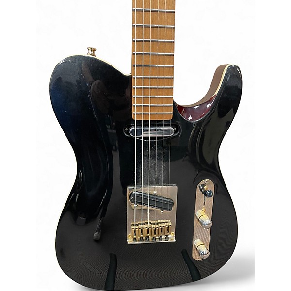Used Chapman ML3 Pro Traditional Metallic Black Solid Body Electric Guitar