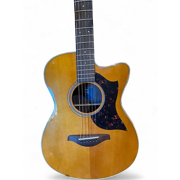 Used Yamaha AC1R Natural Acoustic Electric Guitar