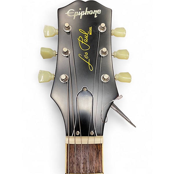 Used Epiphone Joe Bonamassa Lazarus Les Paul Amber Solid Body Electric Guitar