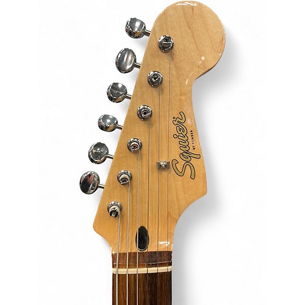 Used Squier Paranormal Custom Nashville Stratocaster 2 Color Sunburst Solid Body Electric Guitar