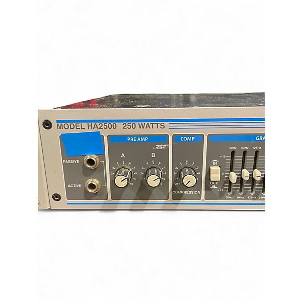 Used Hartke HA2500 Bass Amp Head