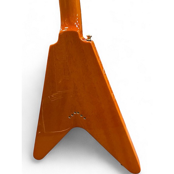 Used Epiphone BONAMASSA amos flying v Natural Solid Body Electric Guitar