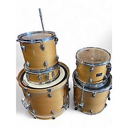 Used Pulse 5 Piece Drums Natural Drum Kit