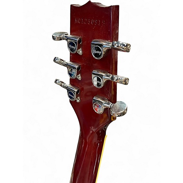 Used Heritage CUSTOM CORE H150 P90 DIRTY LEMON Solid Body Electric Guitar