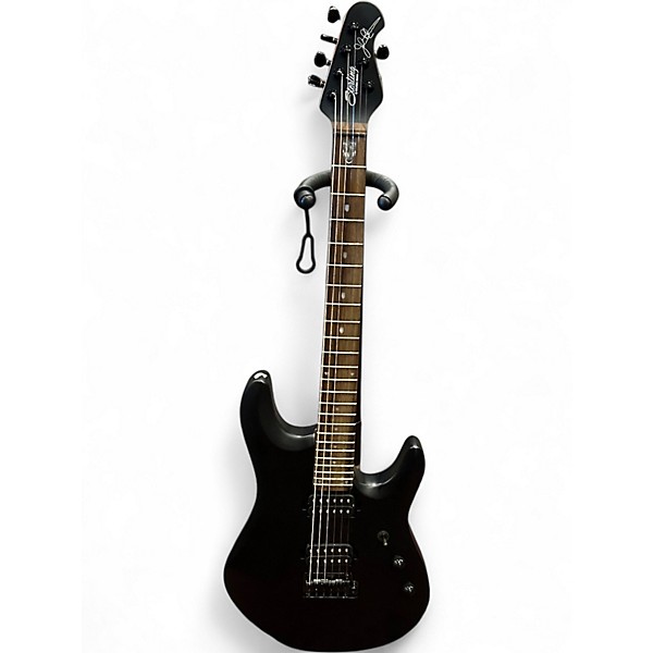 Used Sterling by Music Man JP60 John Petrucci Signature Stealth Black Solid Body Electric Guitar