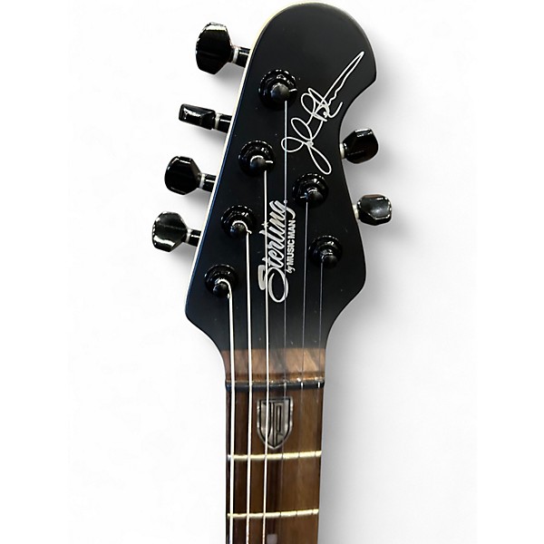 Used Sterling by Music Man JP60 John Petrucci Signature Stealth Black Solid Body Electric Guitar