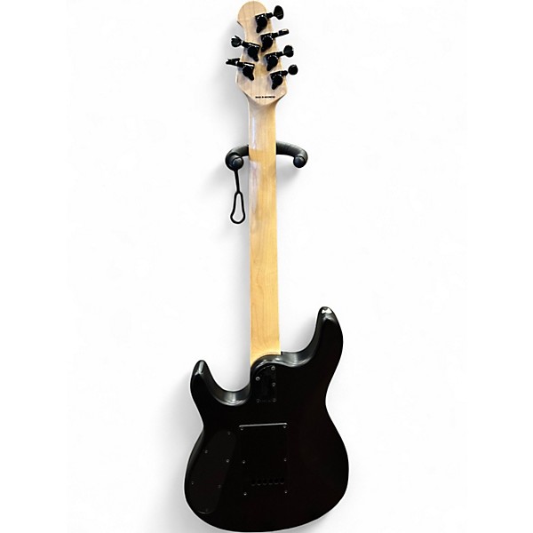 Used Sterling by Music Man JP60 John Petrucci Signature Stealth Black Solid Body Electric Guitar