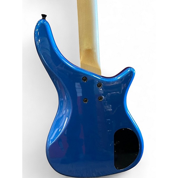 Used Rogue LX200B Series III BLUE SPARKLE Electric Bass Guitar