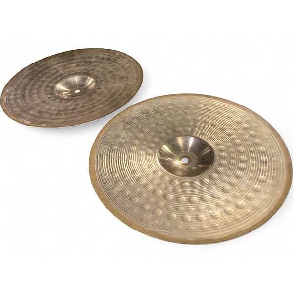 Used Rogers 14in Bronze Hi Hat Pair Cymbal