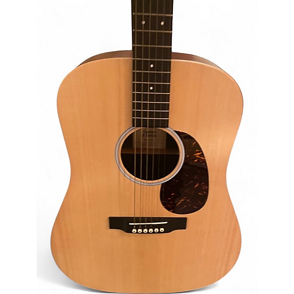 Used Martin CUSTOM X SERIES Natural Acoustic Electric Guitar
