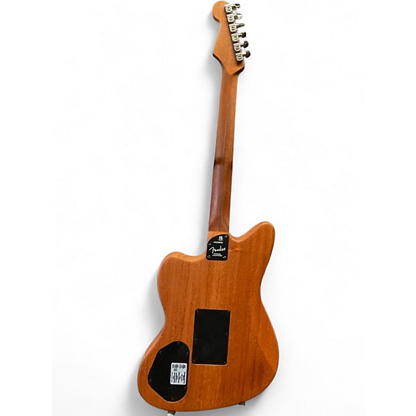 Used Fender AOUSTASONIC JAZZMASTER Natural Acoustic Electric Guitar