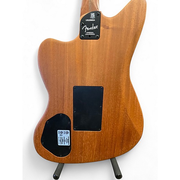 Used Fender AOUSTASONIC JAZZMASTER Natural Acoustic Electric Guitar