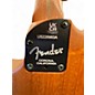 Used Fender AOUSTASONIC JAZZMASTER Natural Acoustic Electric Guitar