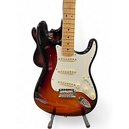 Used Fender American Standard Stratocaster Sunburst Solid Body Electric Guitar