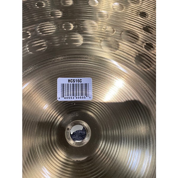 Used MEINL 16in HCS Crash Cymbal