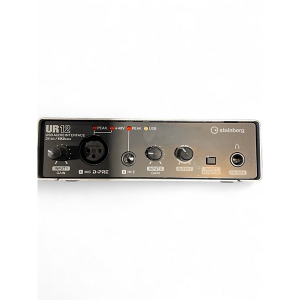 Used Steinberg UR12 Audio Interface