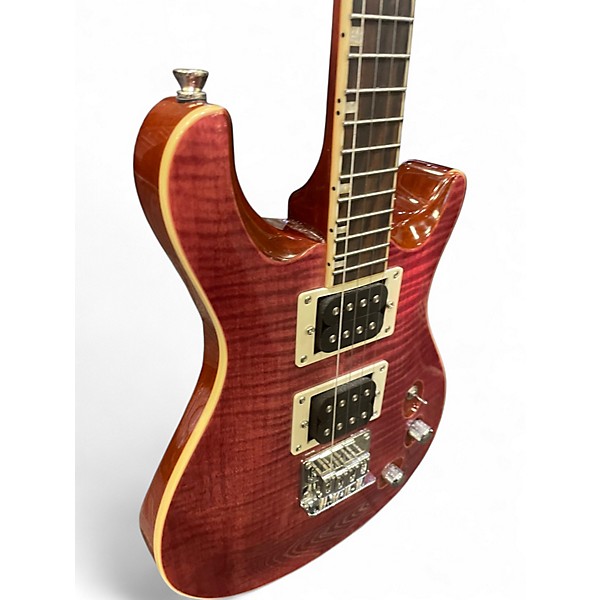 Used Flight VANGUARD Trans Purple Electric Guitar