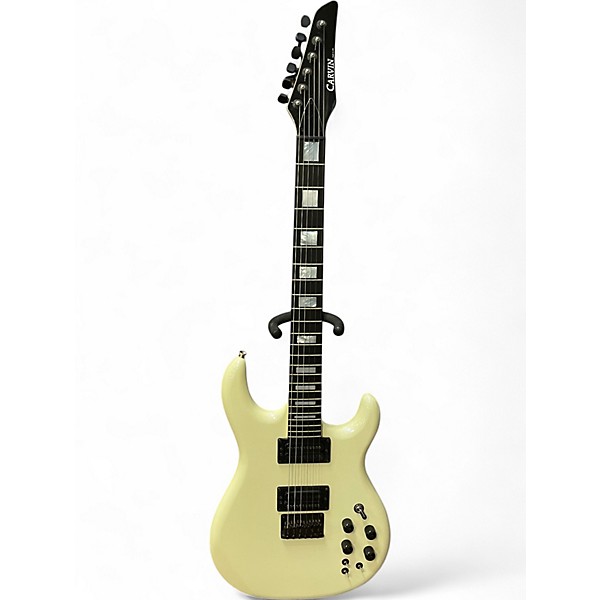 Used Carvin DC400 White Solid Body Electric Guitar