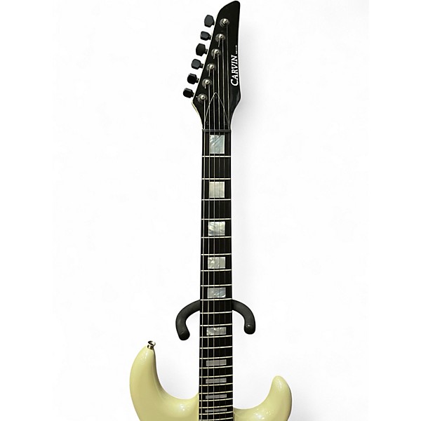 Used Carvin DC400 White Solid Body Electric Guitar