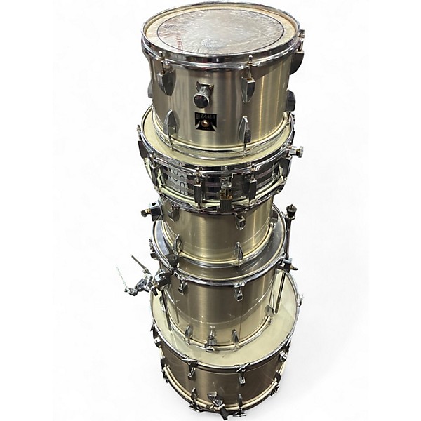Vintage 1980s TAMA 5 Piece Royalstar Kit Champagne Drum Kit