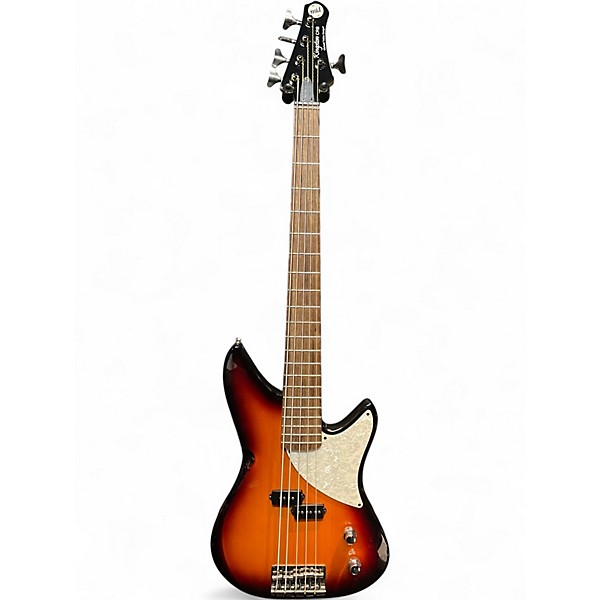 Used MTD Kingston CRB5 3 Tone Sunburst Electric Bass Guitar